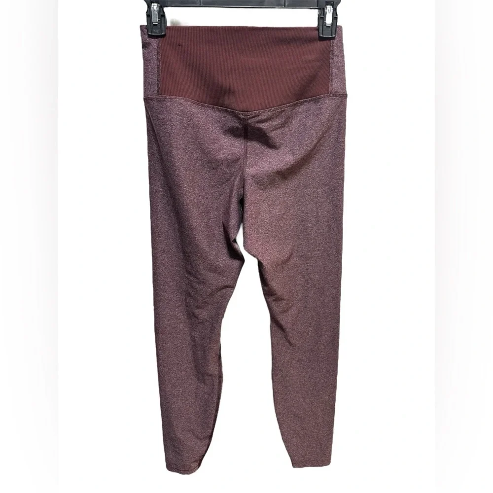 NWOT Nike Dri-fit burgundy Leggings - Picture 2 of 3